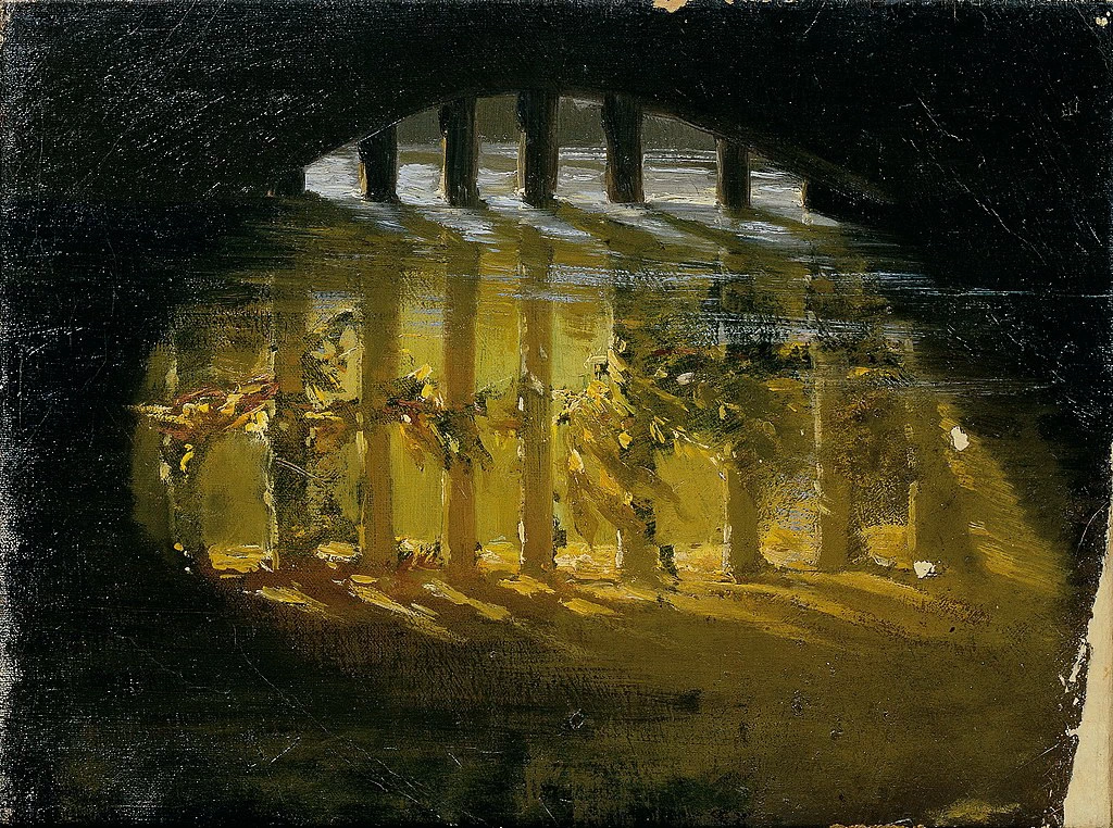 Motivo dal parco del castello di Hellbrunn - Österreichische Galerie Belvedere